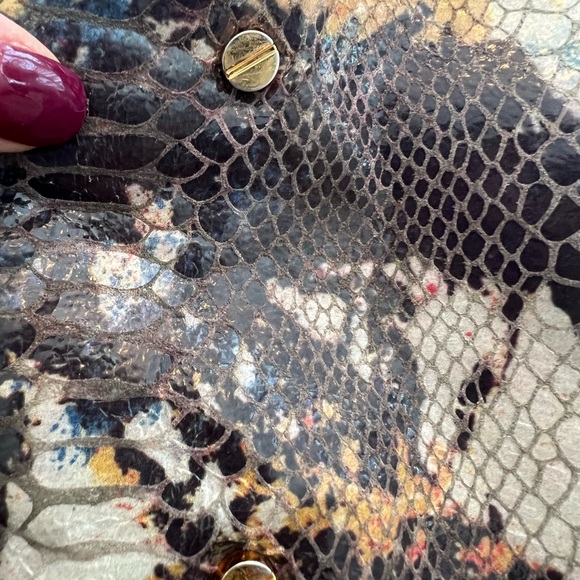 Tory Burch Snakeskin Shoulder Bag - Picture 12 of 15